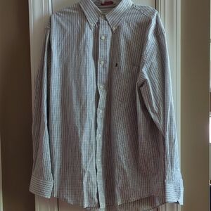 Men's Striped Button-Down Shirt